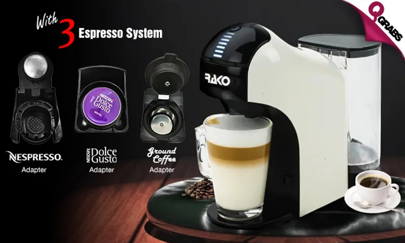 3-in-1 Coffee Maker by Rako!